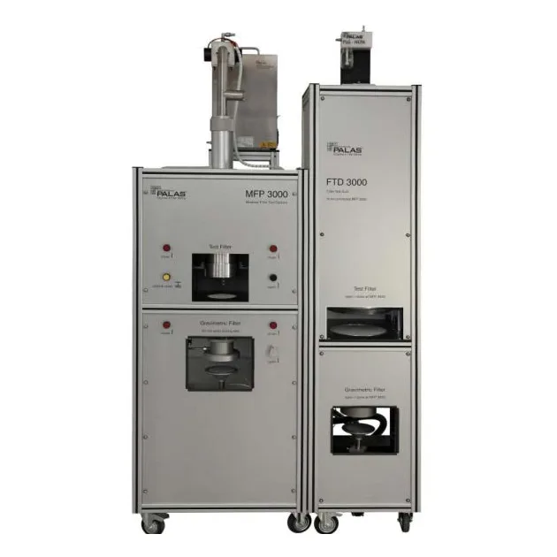 PALAS MFP3000 filtro veikimo bandymo stendas